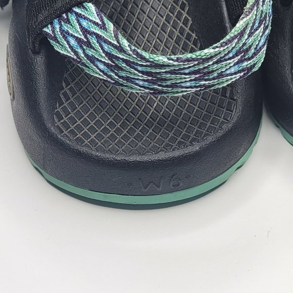 Chacos Womens Size 6 Woman’s Z/cloud x2 Sandal Green Purple - Picture 6 of 7